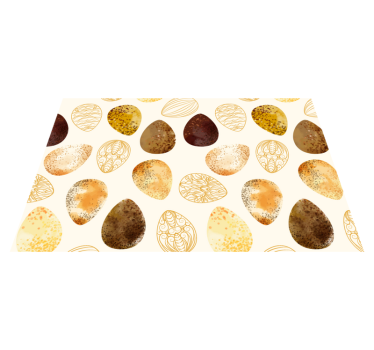 Originele placemat elegant eieren motief - TenStickers