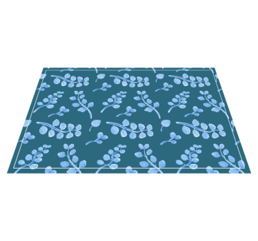Placemat botanisch blad element - TenStickers