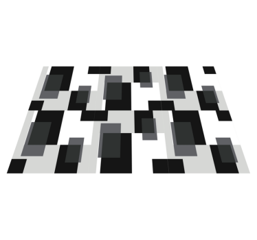 Moderne placemat met hedendaags geometrisch motief - TenStickers