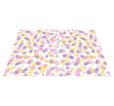 Placemat kleurrijke abstracte patronen - TenStickers