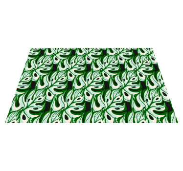Originele placemat weelderig bladeren motief - TenStickers