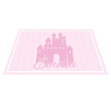 Kinder placemat kasteelthema ontwerp - TenStickers