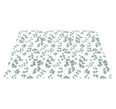 Placemat eucalyptus bladpatroon - TenStickers