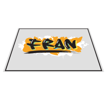 Originele placemats Kleurrijke graffiti in stedelijke stijl - TenStickers