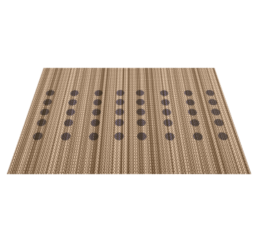 Placemat elegante bruine oppervlakte - TenStickers