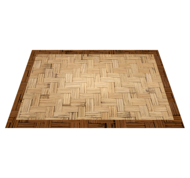Originele placemat kleurrijke kantooraccessoires - TenStickers