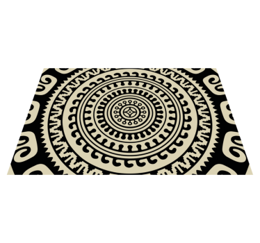Placemat met cirkelvormige patronen - TenStickers