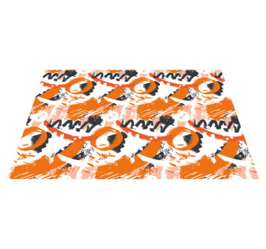 Placemat abstract kleurrijk patroon - TenStickers