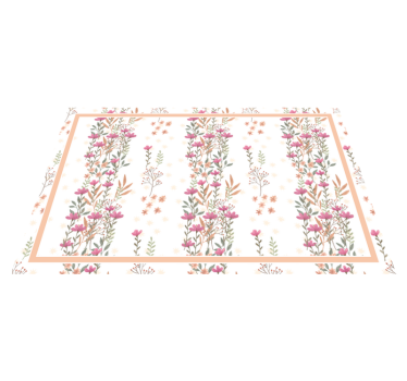 Originele placemat elegante botanische compositie - TenStickers