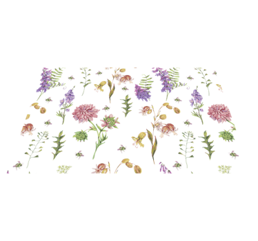 Originele placemat met bloemig botanisch motief - TenStickers