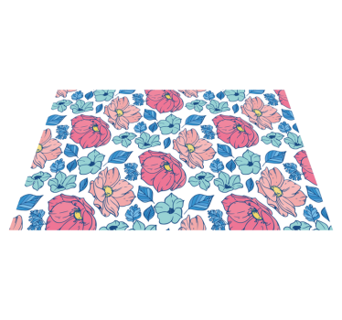 Originele placemat botanische kunstwerk - TenStickers