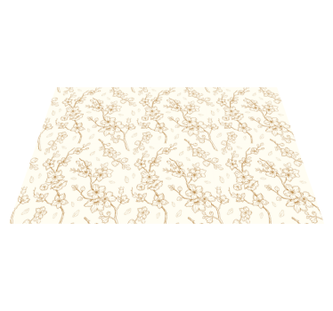 Placemat bloemmotief verfijning - TenStickers