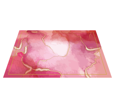 Placemat elegant roze marmer - TenStickers