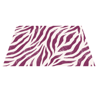Originele placemat met gedurfde kleurrijke kom - TenStickers