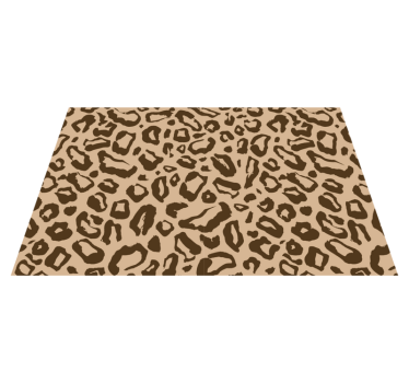 Placemat in luipaardprint stijl - TenStickers