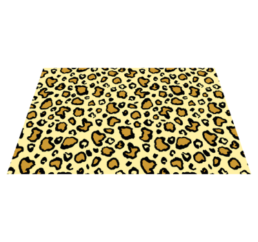 Originele placemat met luipaardprint - TenStickers