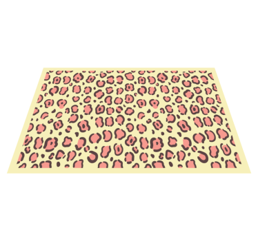 Placemat luipaardmotief stijl - TenStickers