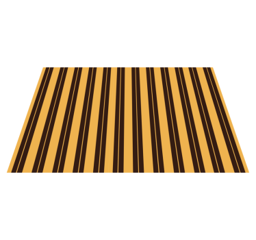 Moderne placemat gestreepte tafelbedekking - TenStickers
