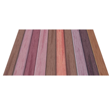 Placemat houten streep variatie - TenStickers