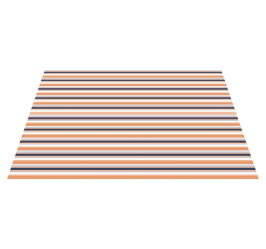Placemat gestreept oppervlak motief - TenStickers