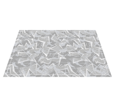 Placemat abstracte geometrische vormen - TenStickers