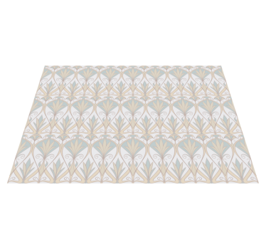 Placemat elegante bloemrijke compositie - TenStickers