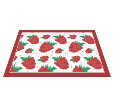 Originele placemat stijlvolle komset - TenStickers