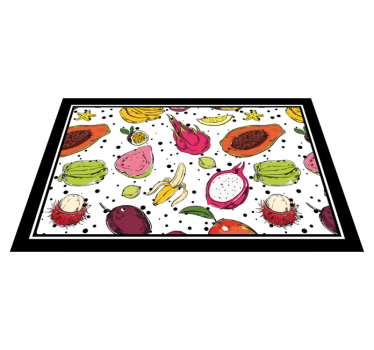 Originele placemat met kleurrijk fruitmotief - TenStickers