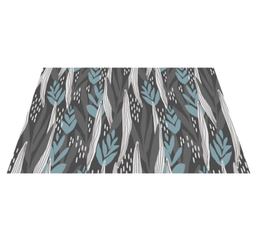 Placemat textured leaf concept - TenStickers