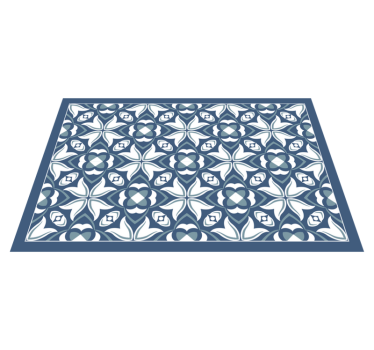 Placemat met uitgebreid botanisch motief - TenStickers
