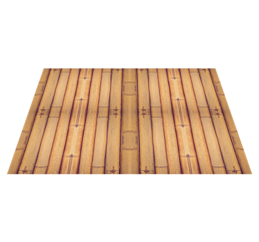 Placemat met bamboepatroon oppervlak - TenStickers