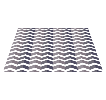 Placemat chevronpatroon design - TenStickers
