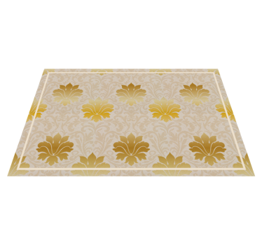 Placemat elegante bloemenachtergrond - TenStickers