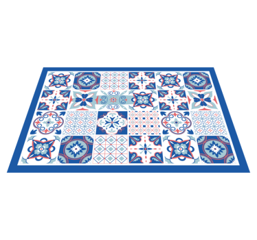Placemat met ingewikkeld tegelpatroon - TenStickers