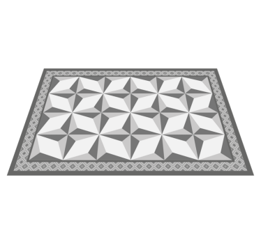 Placemat geometrisch element oppervlak - TenStickers