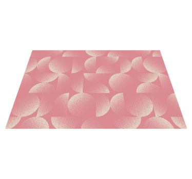 Placemat abstracte cirkelvormige patronen - TenStickers