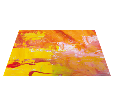 Placemat abstract kleurenswirls - TenStickers