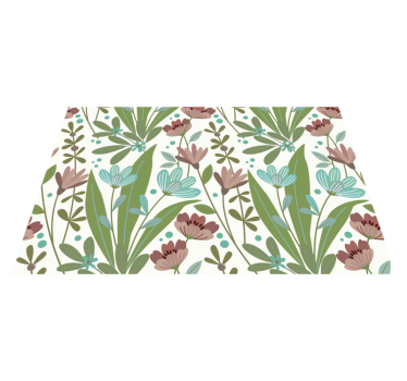 Originele placemat botanische bladeren print - TenStickers