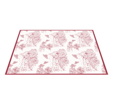 Originele placemat landelijke oogstscène - TenStickers