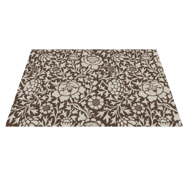 Elegante placemats vintage bloem - TenStickers