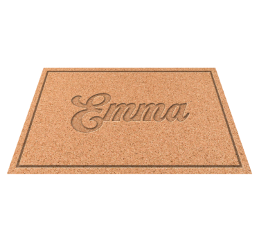 Gepersonaliseerde wijnkork placemat - TenStickers