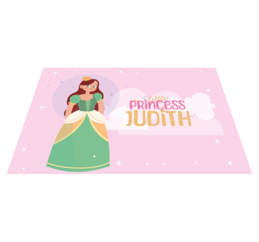 De Kleine prinses Placemat met naam - TenStickers