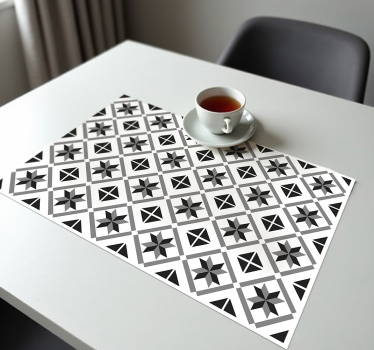 Cementtegels originele placemat - TenStickers