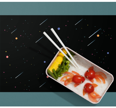 Kinder placemat met ruimte-thema voor maaltijden - TenStickers