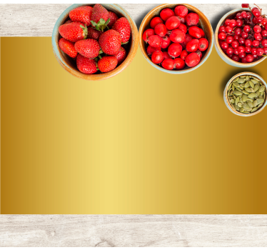 Moderne placemat gouden verloopoppervlak - TenStickers