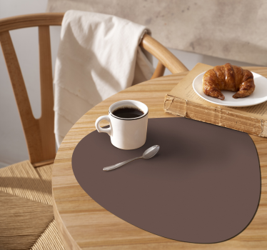 Onregelmatig modern silhouet placemat - TenStickers