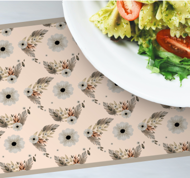 Originele placemat bloemblad motivatie - TenStickers