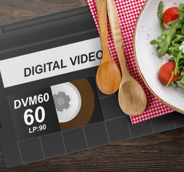 Originele placemat met op maat gemaakt tape ontwerp - TenStickers