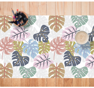 Originele placemat met tropische bladerenprint - TenStickers