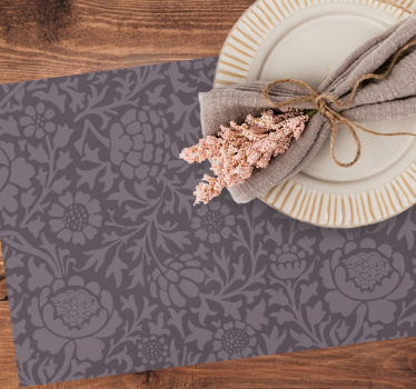 Placemat botanisch motief textuur - TenStickers
